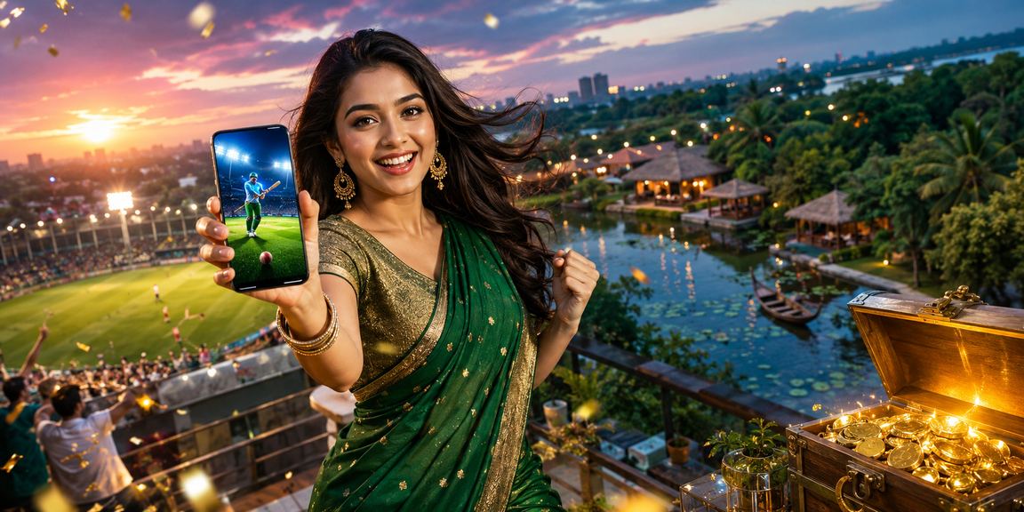 গাজীপুরে একজন বাংলাদেশি মডেল মোবাইলে ক্রিকেট বেটিং করছেন