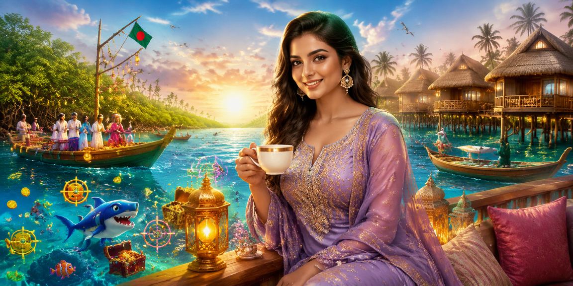 ঈদ উৎসবে সুন্দরবন থিমের ফিশিং গেম